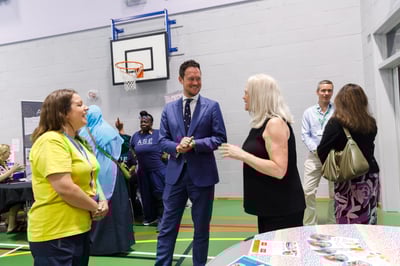 Minister Stephen Morgan MP Visits Babyzone Hammersmith & Fulham
