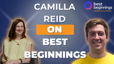 Best Beginnings Episode 18: What Camilla Reid told us about school readiness, the 1.5 million word gap and why five minutes is enough