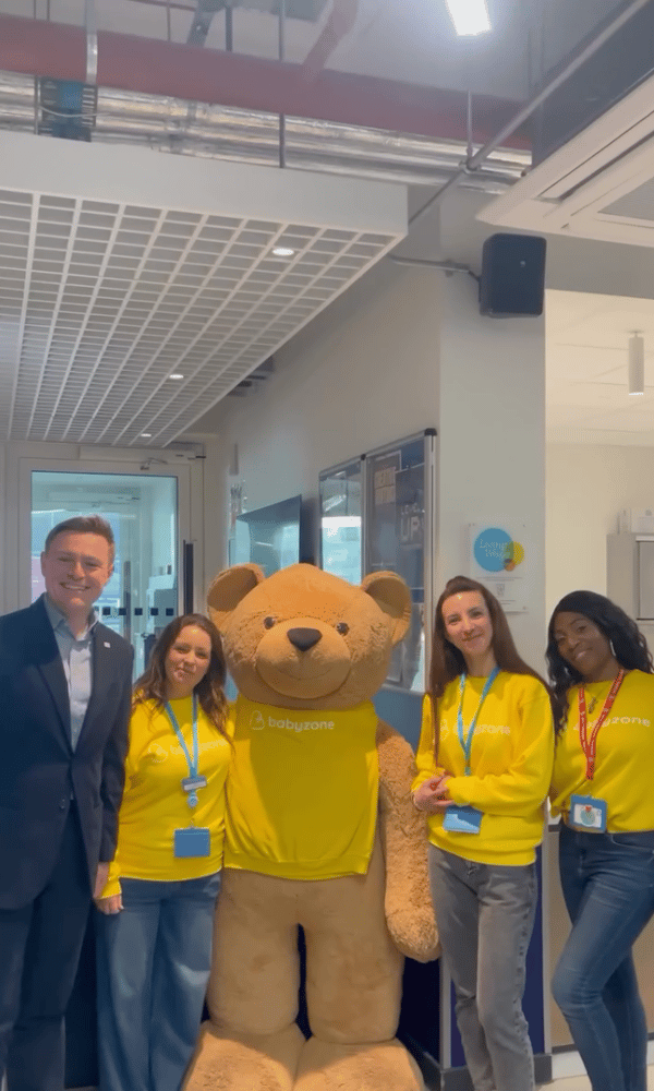 Will Quince Visits Babyzone